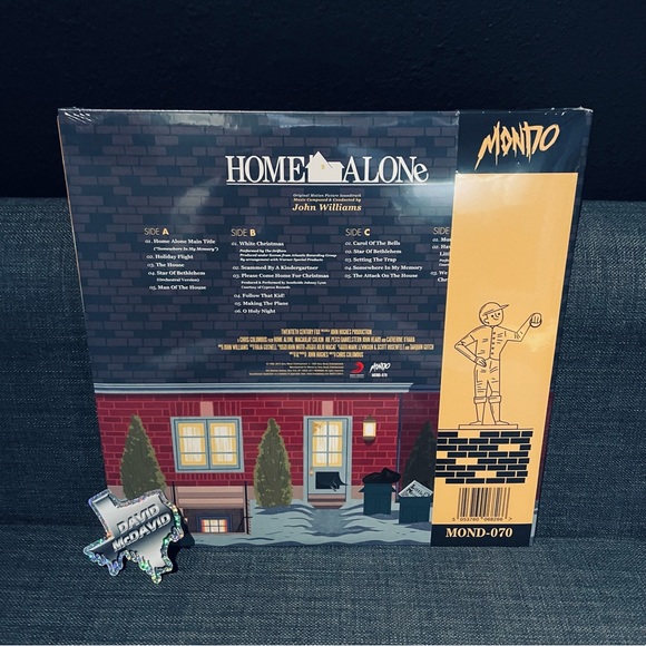 HOME ALONE Original Motion Pictures Soundtrack 2xLP Red & Green Vinyl MONDO New - Picture 3 of 9